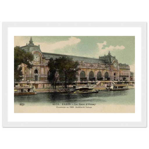 Paris - Interieur de la nouvelle gare d'Orleans, Quai d'Orsay