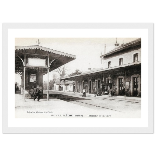 La Fleche (Sarthe) - Interieur de la Gare