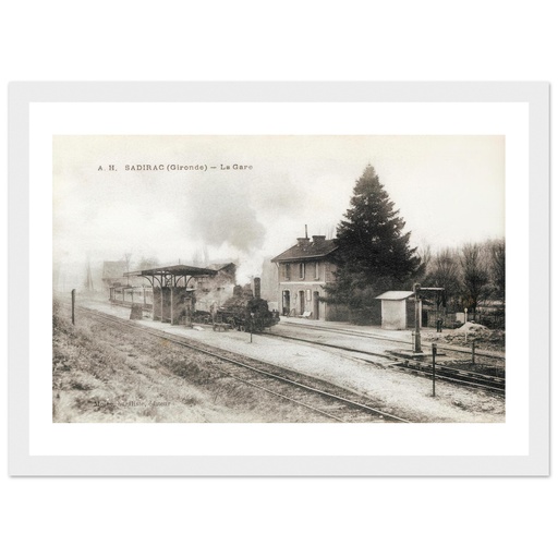 Sadirac (Gironde) - La Gare
