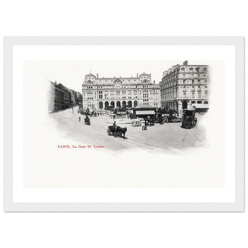 Paris - La Gare St Lazare