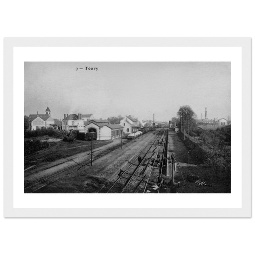 Toury - Vue Prise du Chemin de fer