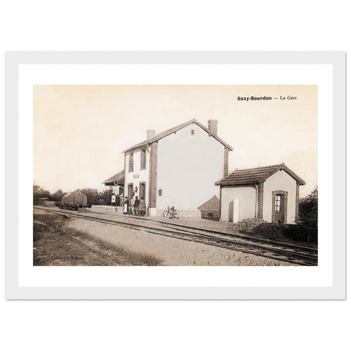 Saxy-Bourdon - La gare