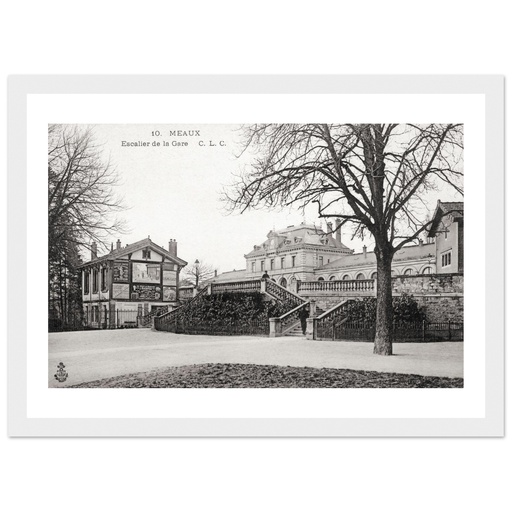 Meaux - Escalier de la gare
