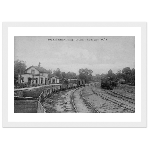 Tourgéville - La Gare pendant la guerre 14/18