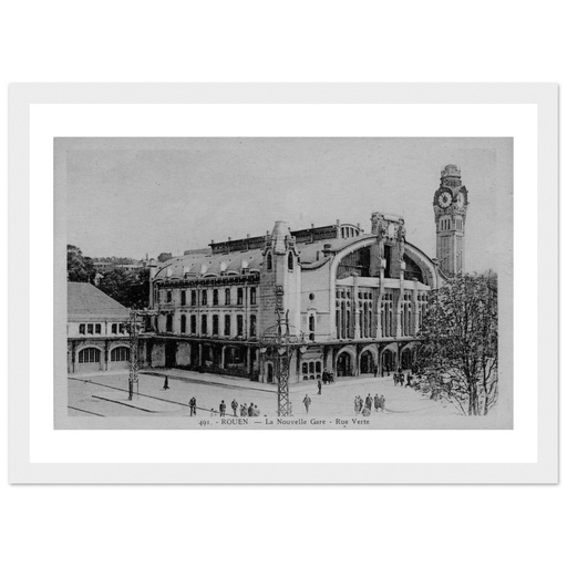 Rouen - La Gare de la rue verte