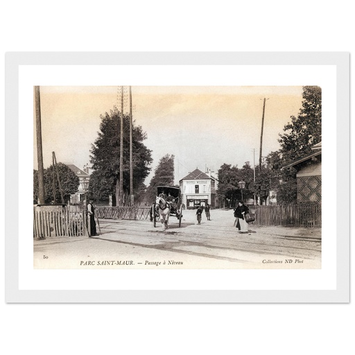 Parc St Maur -Passage a niveau