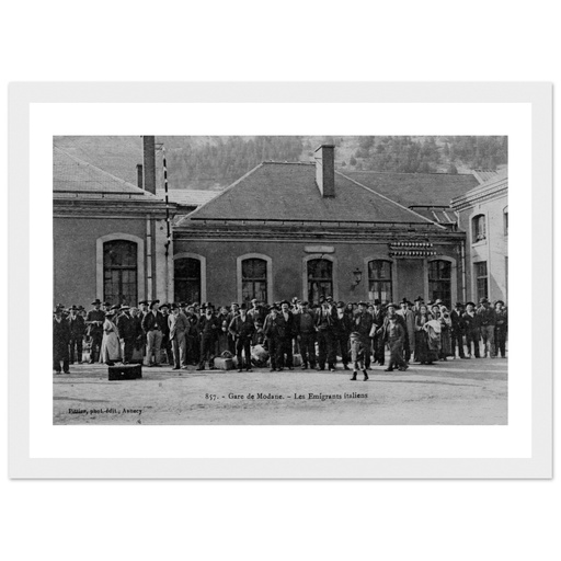 Modane - les Emigrant Italiens