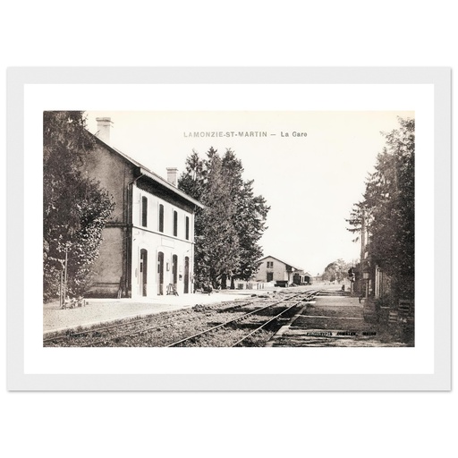 Lamonzie Saint Martin - La gare