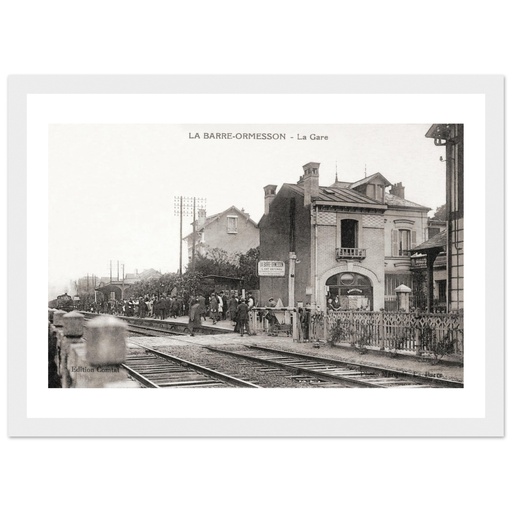 La Barre-Ormesson - La Gare
