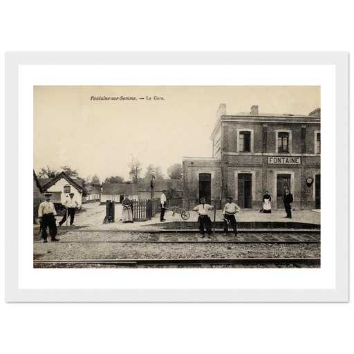 Fontaine-sur-Somme - La Gare