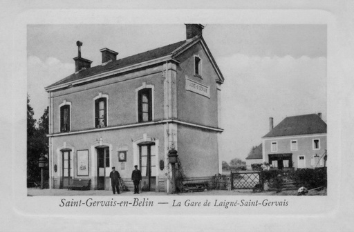 Saint-Gervais-en-Belin - La Gare de Leigne St Gervais