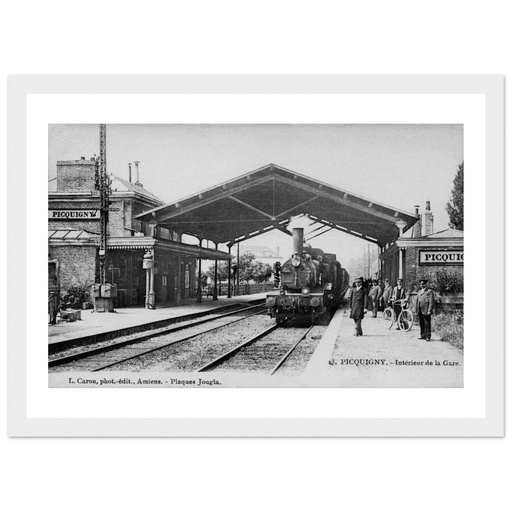 Picquigny - Intérieur de la Gare