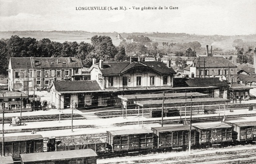 Longueville - Vue generale de la Gare