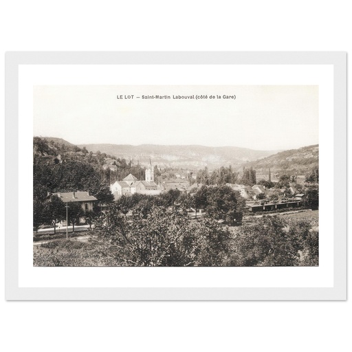 Le Lot - Saint-Martin Labouval , (Cote de la gare)
