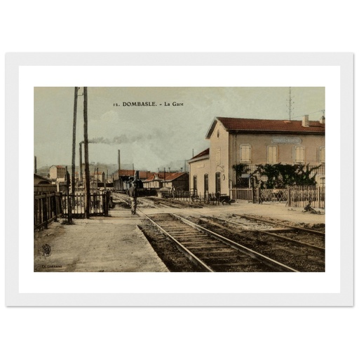 Dombasle sur Meurthe - La gare