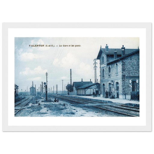 Valenton (S-et-M) -Les Quais de la Gare