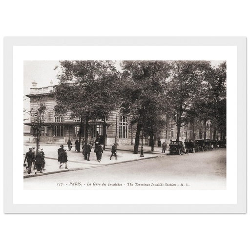 Paris - la gare des invalides