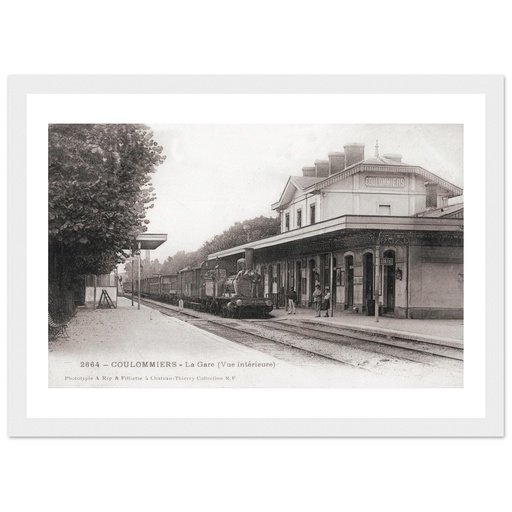 Coulommiers - La Gare, vue interieure