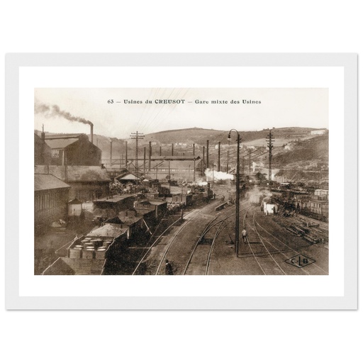 Usines du Creusot - Gare Mixte des Usines