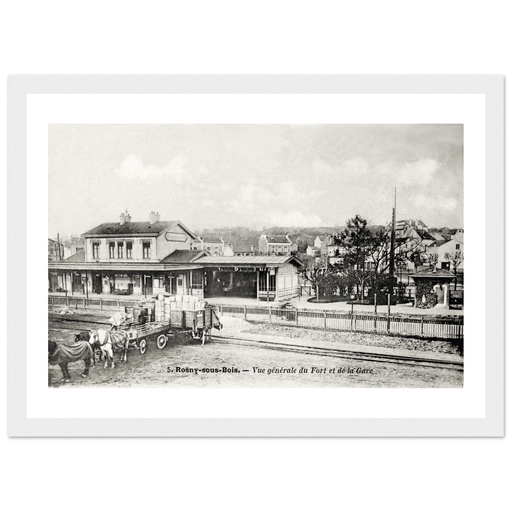 Rosny-sous-Bois - Vue generale du Fort et de la Gare