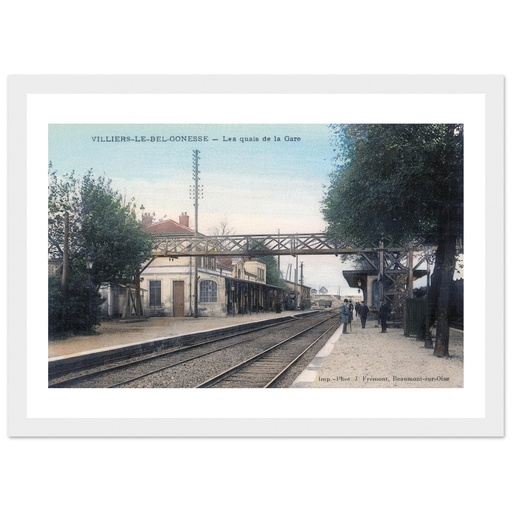 Villiers-le-Bel - les quais de la Gare