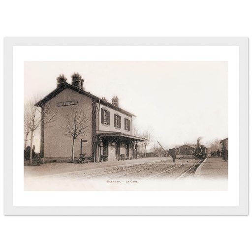Bieneau (Yonne) - La Gare