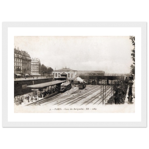 Paris - Gares de Batignolles RB 1069