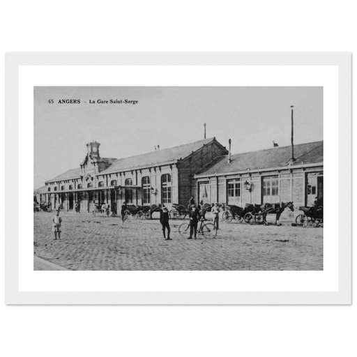 Angers - La gare St Serge