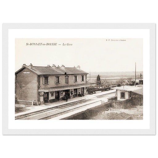 St-Bonnet-en-Bresse - la Gare