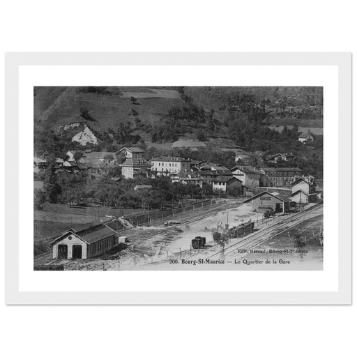 Bourg St Maurice - le Quartier de la Gare