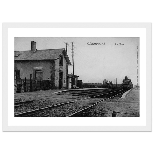 Champagne - Ardeche - La Gare