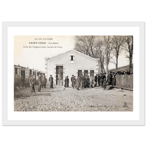 Le lot illustre - Saint Cere - La gare