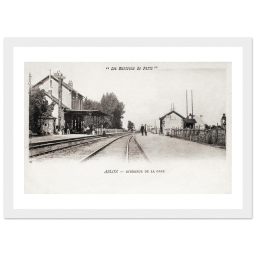 Ablon -Interieur de la Gare