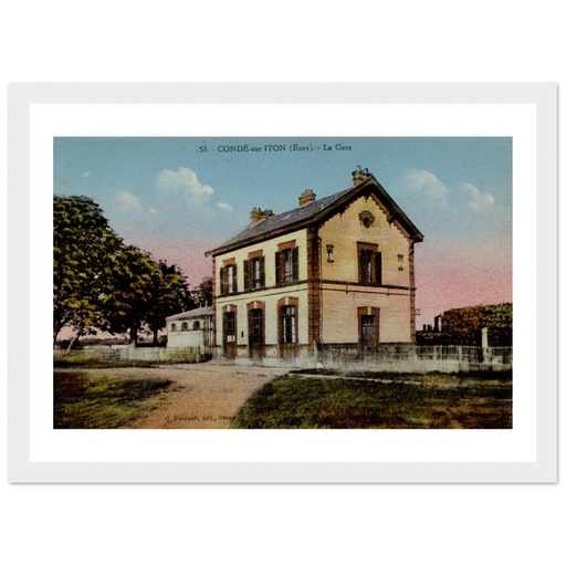 Conde sur Iton - La Gare