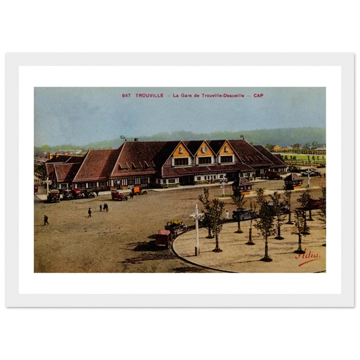 Trouville - La Gare de trouville Deauville