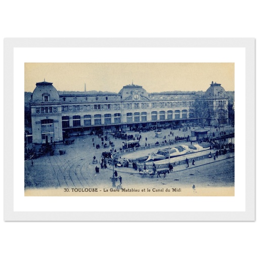 La Gare Matabiau et le canal du midi