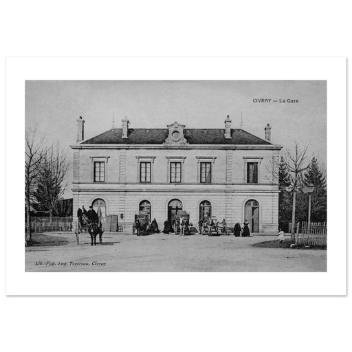 Civray - la Gare