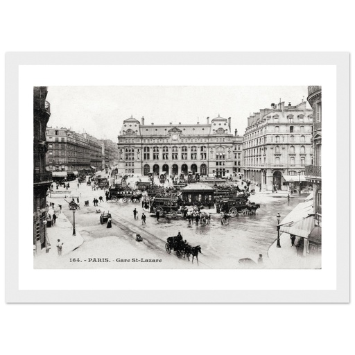 Paris - La Gare, Cour de Rome