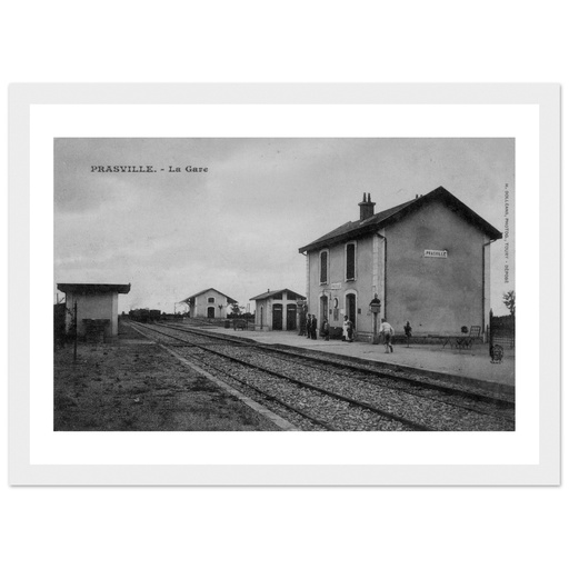 Prasville - La gare
