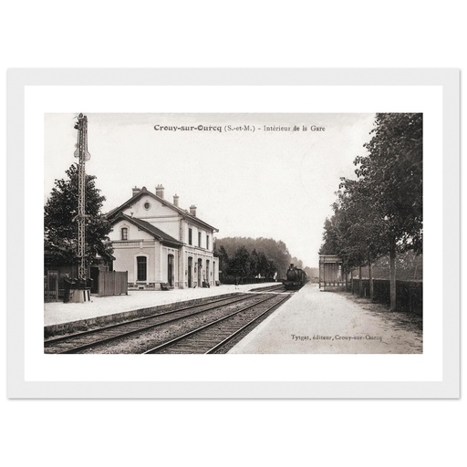 Crouy-sur-Ourcq - Intérieur de la Gare