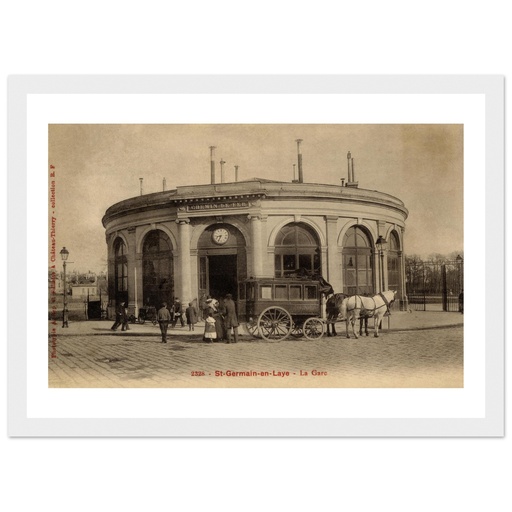 Saint-Germain-en-Laye - Le chateau (Gare de Saint-Germain-en-Laye)