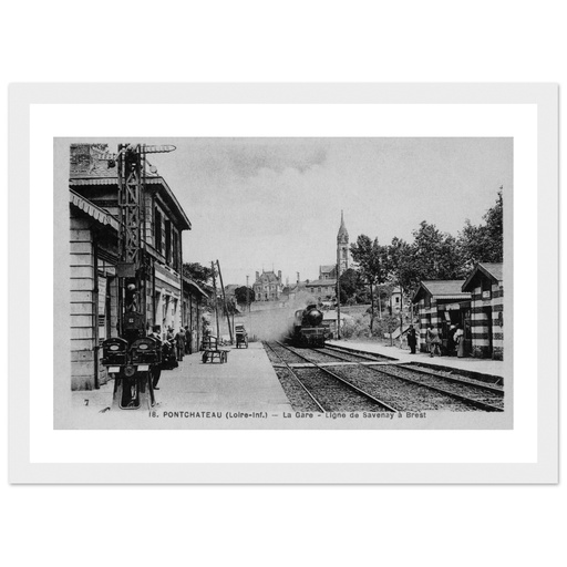 Pontchâteau - La Gare - Ligne de Savenay a Brest