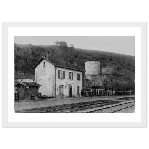 Laneuville - Meurthe et Moselle - Ile de France - France       La Gare