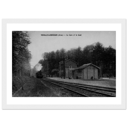 Neuilly-le-Bisson - La Gare et les Quais