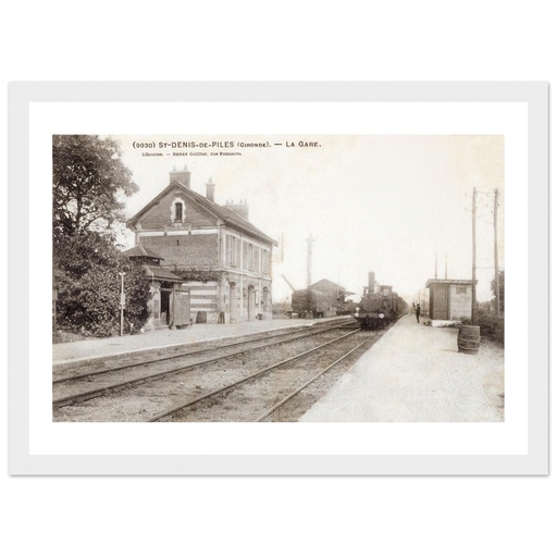Saint-Denis-de-Piles (Gironde) - La Gare