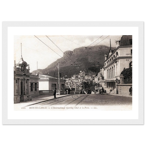 Monte Carlo - L'international Sporting Club et la Poste
