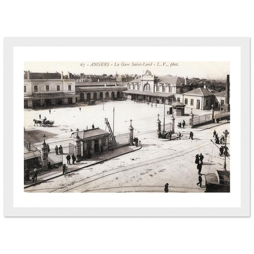 Angers - La gare Saint-Laud