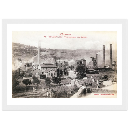 L'Aveyron  -Decazeville, vue generale des Usines