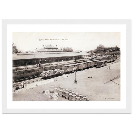 Libourne (Gironde) - La Gare
