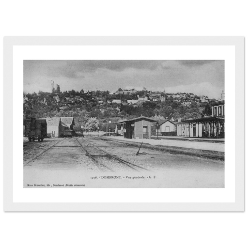 Domfront en Champagne - La Gare